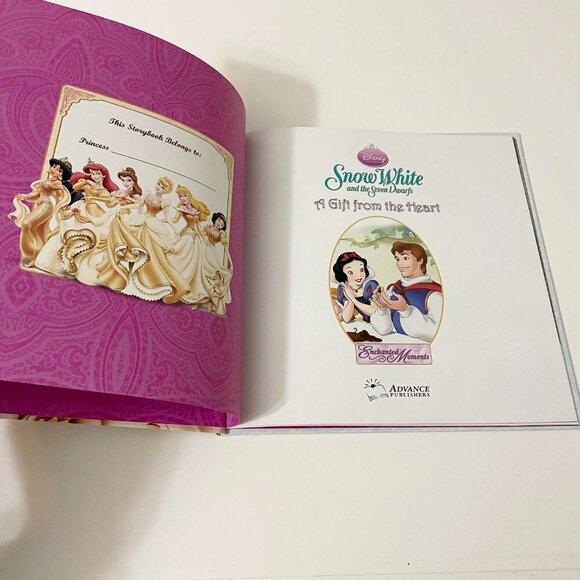 5 Disney Enchanted Moments Princess Books Little Mermaid Beauty and the Beast - Picture 6 of 15